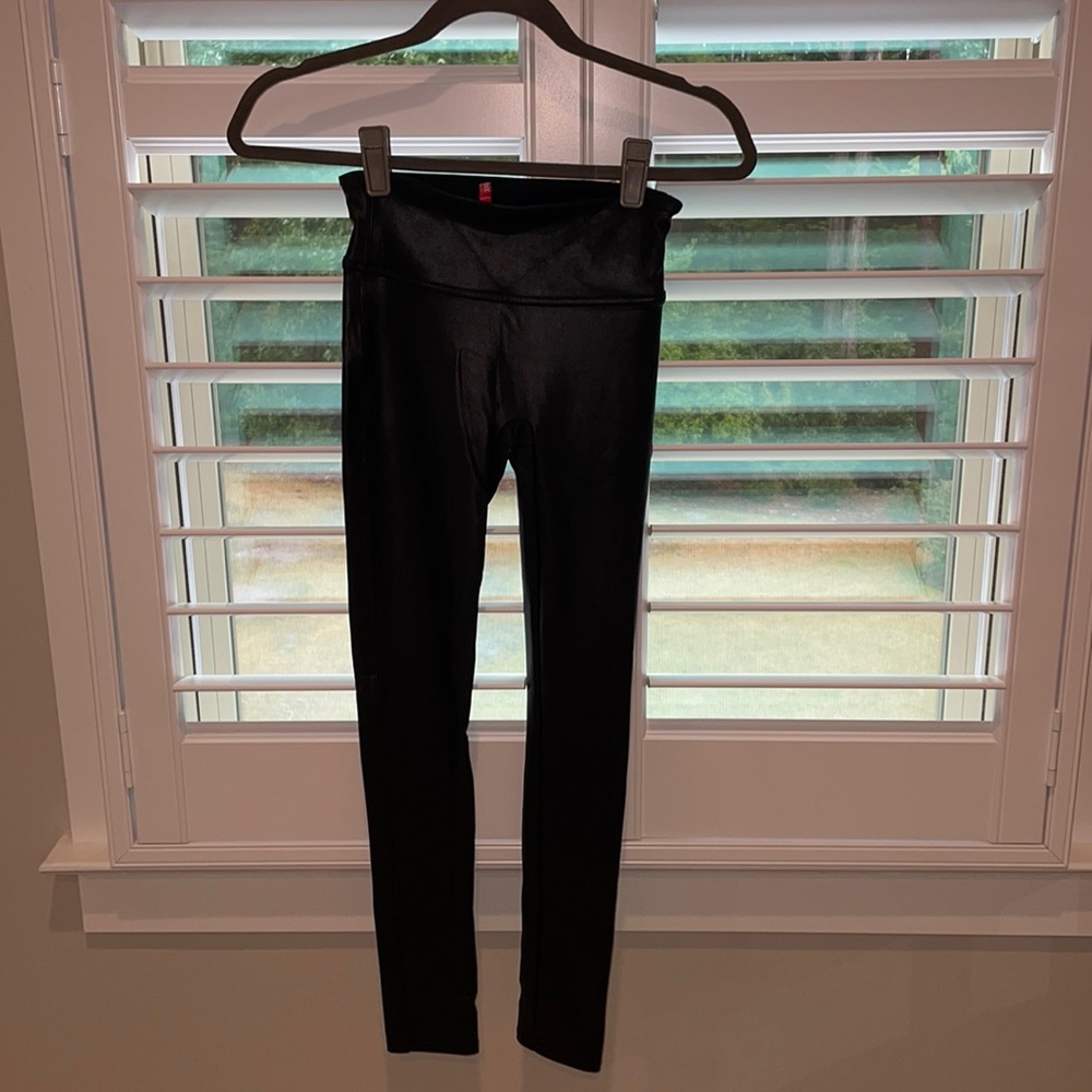 Spanx faux leather leggings